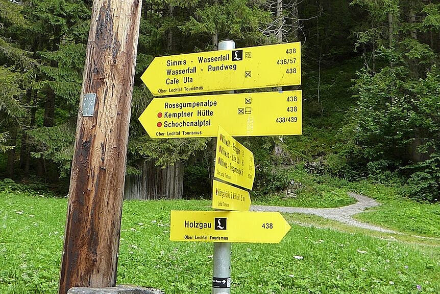 Bike&Hike-Tour Lechtal Holzgauer Hängebrücke