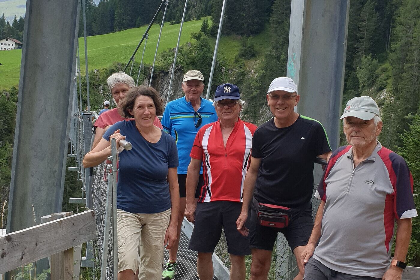 Bike&Hike-Tour Lechtal Holzgauer Hängebrücke