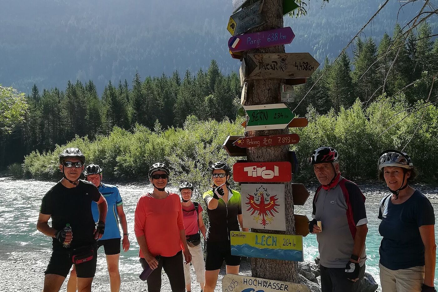 Bike&Hike-Tour Lechtal Holzgauer Hängebrücke