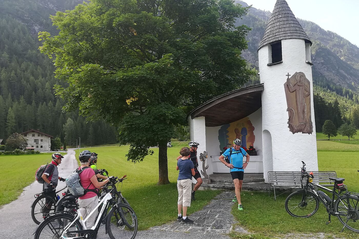 Bike&Hike-Tour Lechtal Holzgauer Hängebrücke