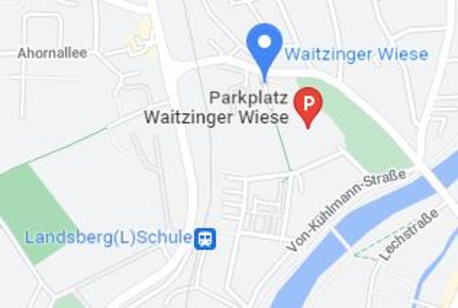 Parkplatz Waitzinger Wiese - hier findet FaSi statt!