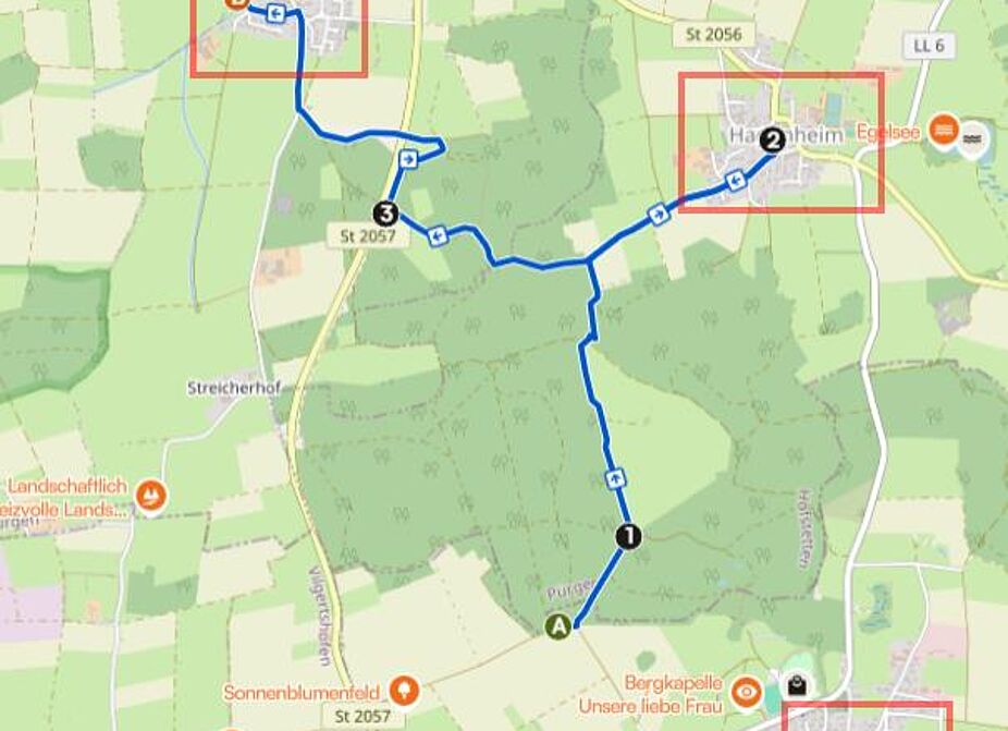 Eröffnung vom LRA LL: Neuer Radweg durch den Wald
