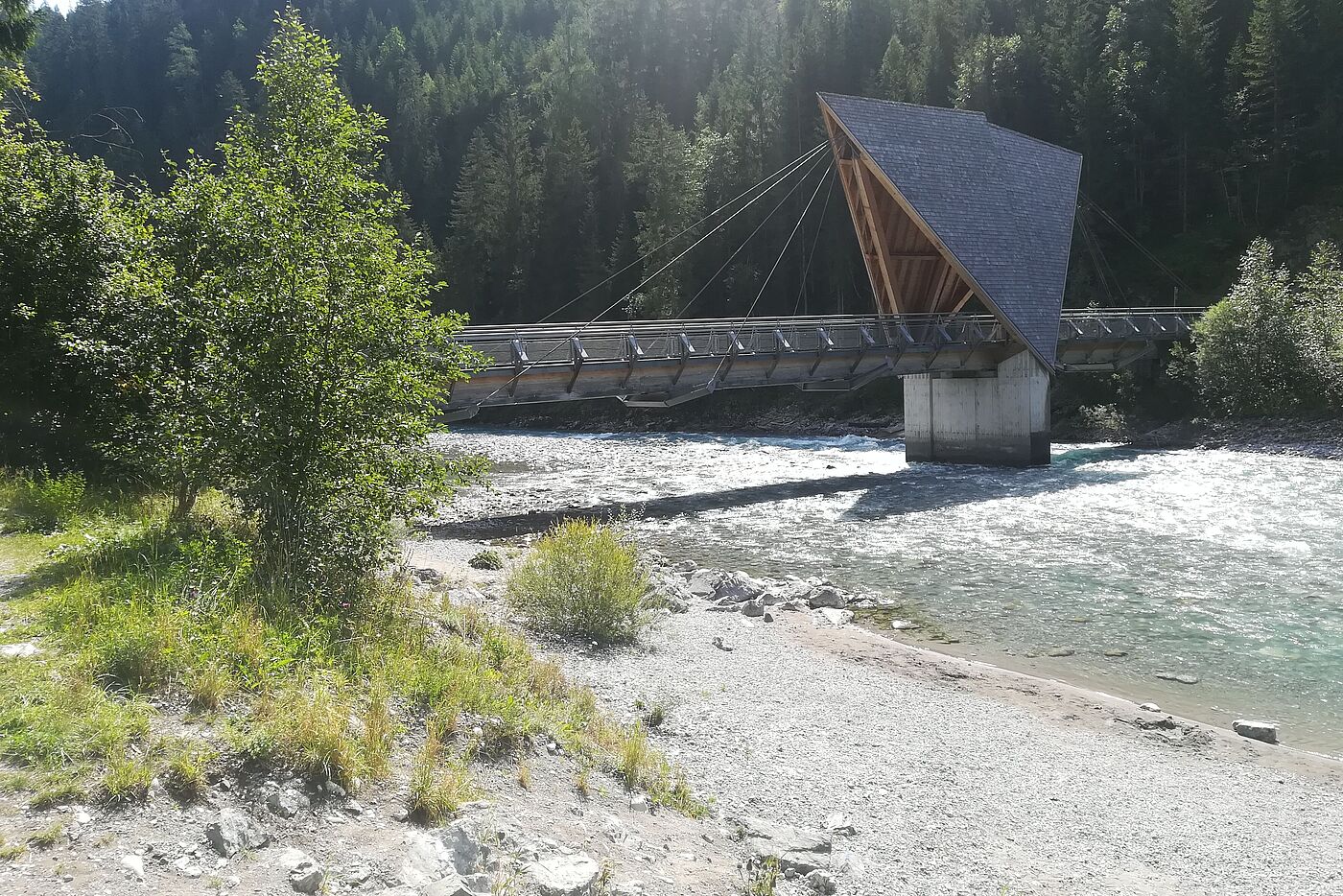 Bike&Hike-Tour Lechtal Holzgauer Hängebrücke