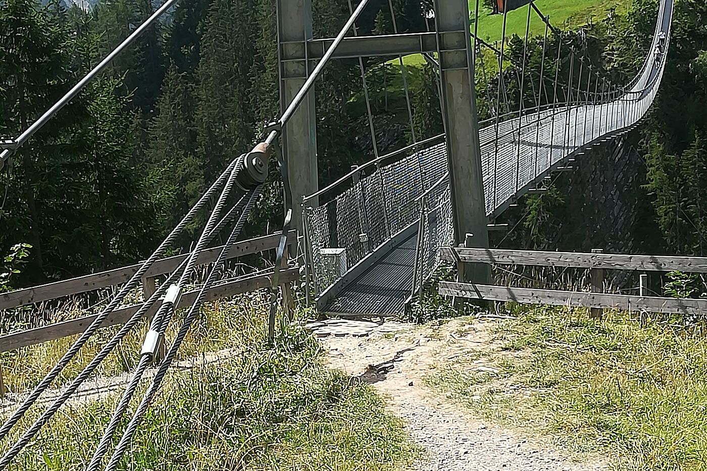Bike&Hike-Tour Lechtal Holzgauer Hängebrücke