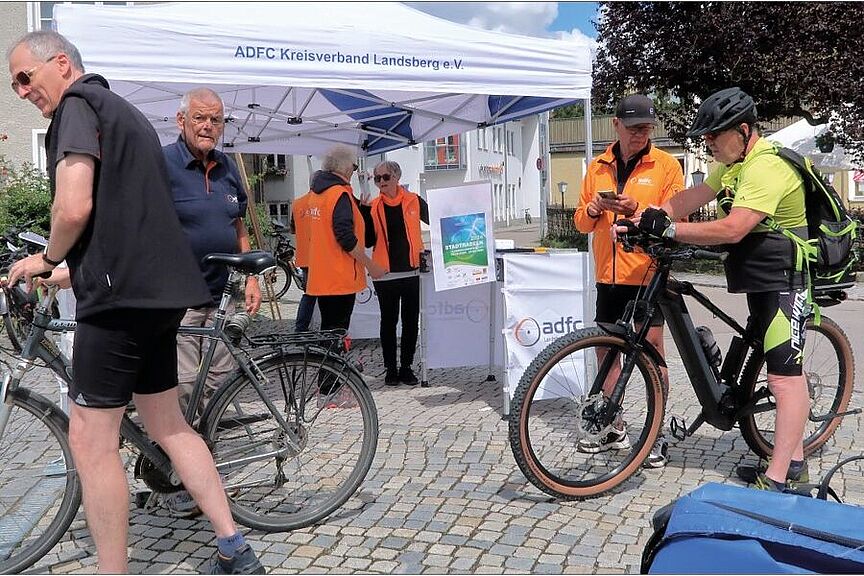 Infostand ADFC Landsberg am Lech